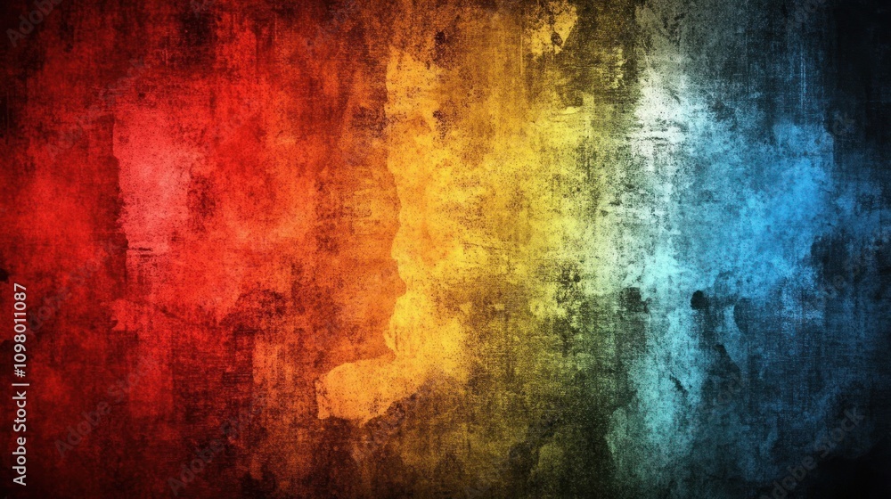 Poster abstract colorful grunge texture background