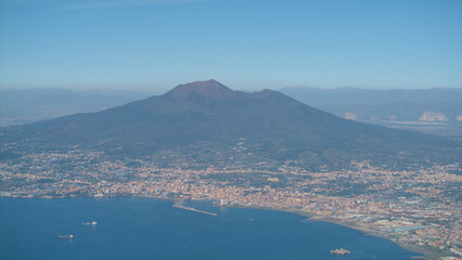 From the top of Monte Faito, in southern Italy, it is possible to admire a fantastic landscape in...
