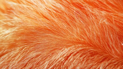 Fototapeta premium Close-up of orange feather texture.