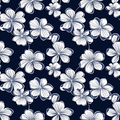 Fototapeta premium flower pattern graphic