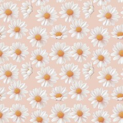 Daisy flower pattern