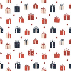 Christmas Gift Boxes pattern