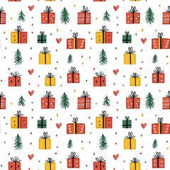 Christmas Gift Boxes pattern