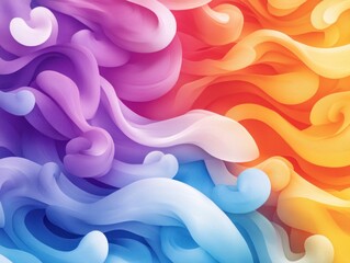 Fototapeta premium Immerse yourself in the vibrant hues and bold strokes of a captivating calligraphy exhibit This stunning showcase features dynamic characters that embody the rich spirit and artistic heritage of