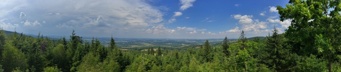 Panorama Góry Izerskie