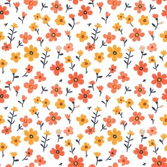 Fototapeta premium flower pattern graphic