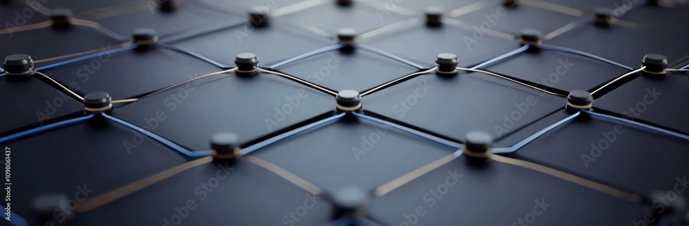 Poster technology setting. big data notion. current illustration.