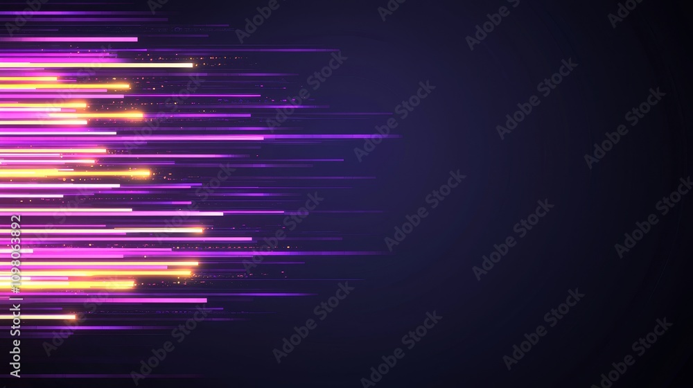 Aufkleber vibrant abstract background with bold colors and pixelated lines for digital art and design