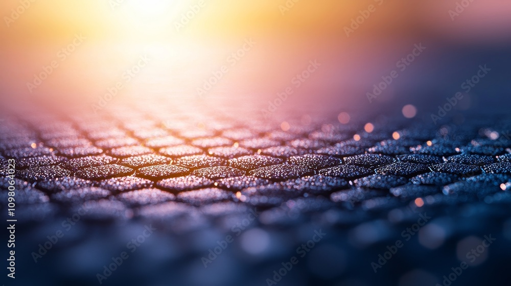 Aufkleber vibrant glowing abstract background with colorful textures and bokeh effects for artistic design and