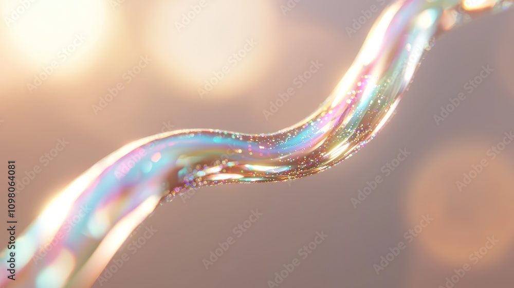 Poster colorful abstract background with immersive swirling patterns and glittering textures for creative p