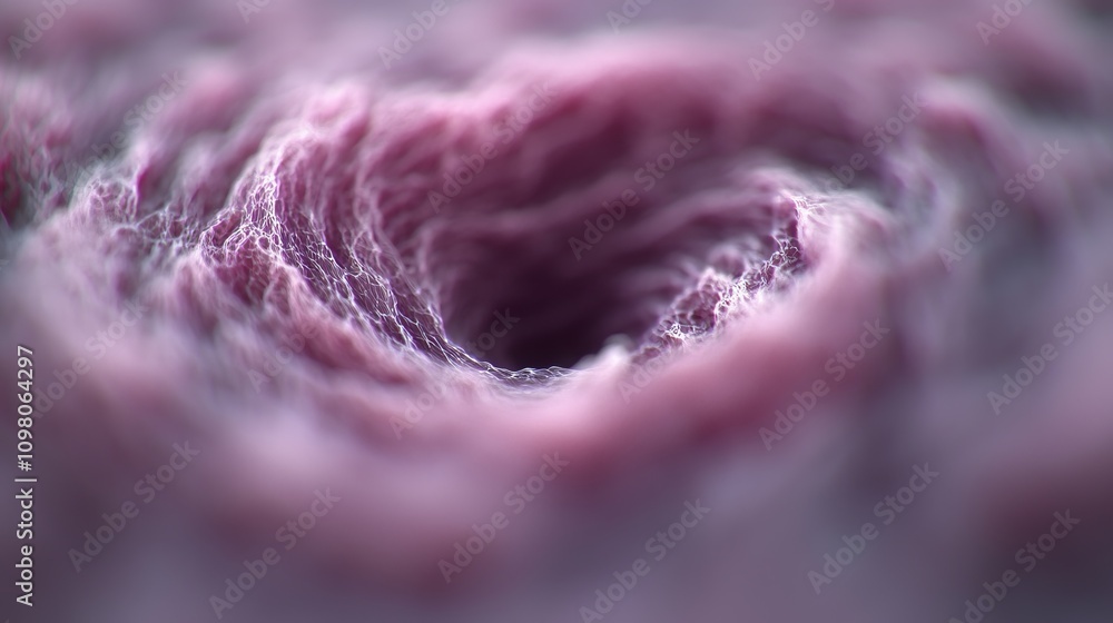 Poster Abstract Dramatic Digital Background with Spiral Texture and Soft Color Gradients for Creative Projects and Designs