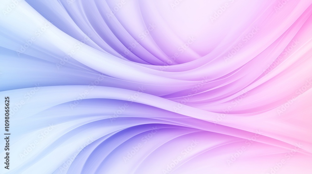 Aufkleber radiant gradient waves with soft transitions in an abstract design for backgrounds or creative proje