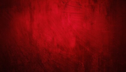 Fototapeta premium Vibrant Red Textured Wall Background with Subtle Shadows, Perfect for Christmas Themes, Holiday Advertisements, Festive Greeting Cards, Seasonal Decorations, and Bold Creative Designs