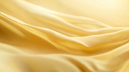Obraz premium yellow wavy silk background