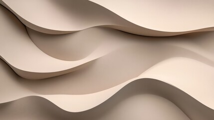 Obraz premium 3d rendered empty wavy background