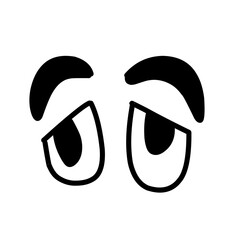 cartoon eyes with different expressions