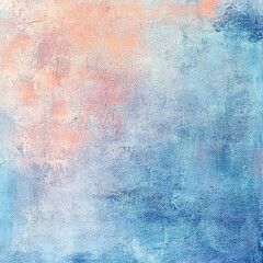 light blue pastel surface with grainy texture, featuring soft hues of pink and blue, creating calming and serene atmosphere