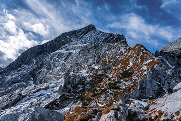 Obraz premium View of the Bavarian Alps, Germany.