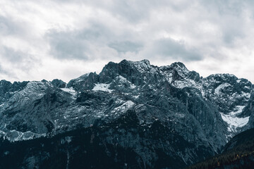 Obraz premium View of the Bavarian Alps, Germany.