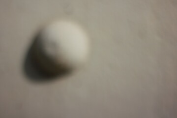 A dreamy view of a bolted steel connection.