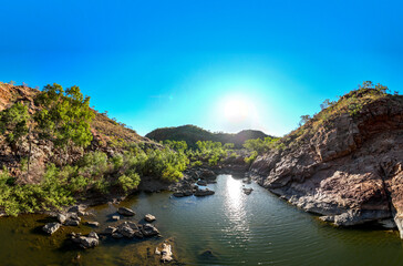 Rock Formations in Outback Australia