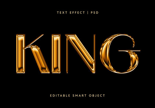 Shiny Gold Text Effect