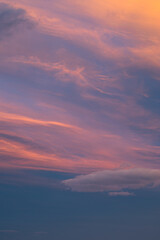 Obraz premium sunset in the sky