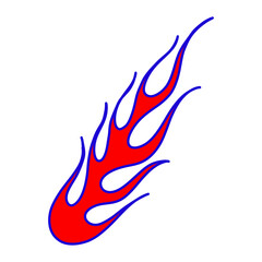 illustration of a fire 
