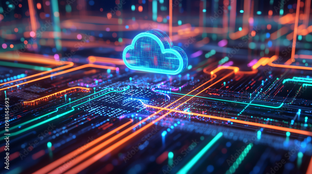 Poster next generation network architecture with cloud computing visualization