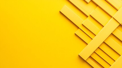Obraz premium Sleek Yellow Gradient Background with Subtle Diagonal Lines for Corporate Branding and Advertising