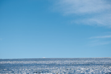 Fototapeta premium Winterlicher Himmel