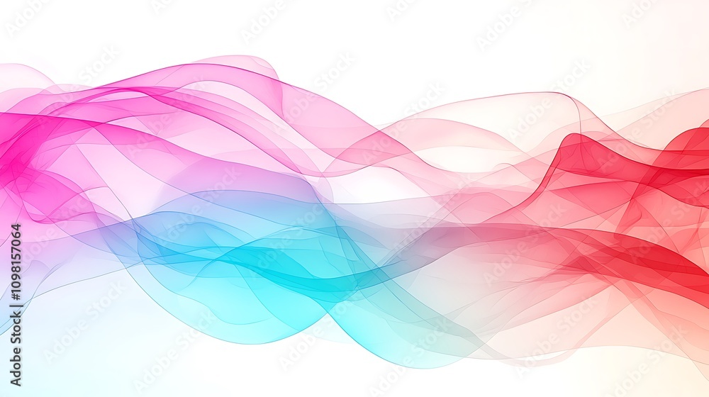 Poster serene watercolor collection featuring soft flowing colors and abstract patterns ideal for creative 