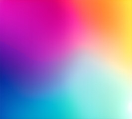 Obraz premium Wave of mixed beautiful gradient colors. smooth transitions. composition and leaking light exposure. Rainbow background. Modern design template. High quality 8k. generative ai