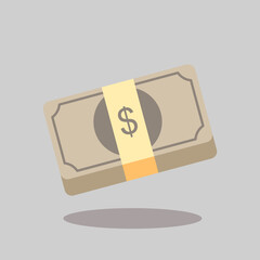 Flat illustration dollar High Quality Dollar Vector Illustration Currency Symbol Design