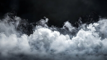 Fototapeta premium Abstract White Smoke Background Image