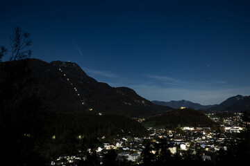 Comet over Town
