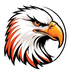 Obraz premium heating eagle - logo isolated on white background