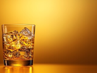 Refreshing whiskey cocktail bar setting beverage photography elegant environment close-up perspective celebration concept