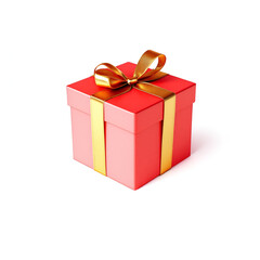 Obraz premium Gift white background