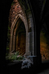 Old dilapidated temple