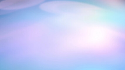 Obraz premium ridescent surface with soft gradients of pastel colors, including shades of blue, purple, pink, and green, creating a light-reflective generative ai