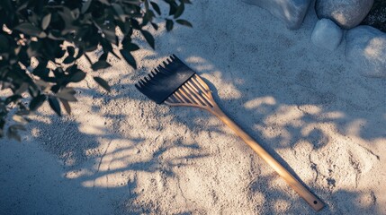 Zen Garden Rake: Serenity in the Sand