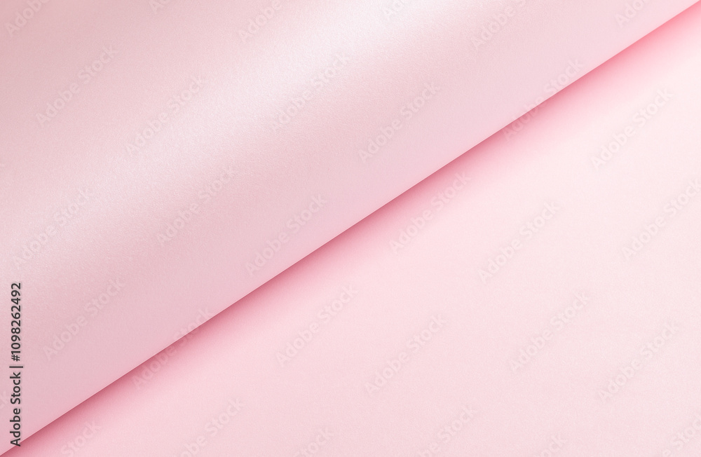 Aufkleber pink paper background with a soft matte texture and minimalistic design. the smooth pastel surface f