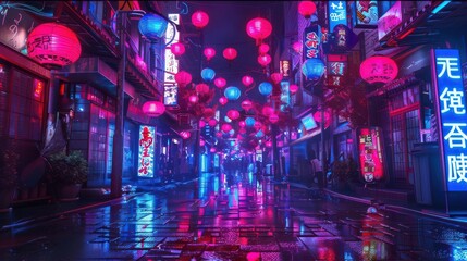 osaka neon light