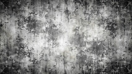 Obraz premium Abstract grunge black and white distressed texture background 
