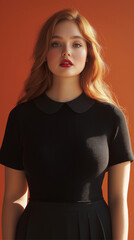 Fototapeta premium Fashion for oversized women 