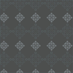 floral vector illustration seamless repeat pattern