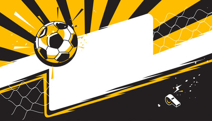 Football or soccer abstract background. The sport concept  © Manovector