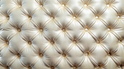 Fototapeta premium Vintage white leather texture luxury background 