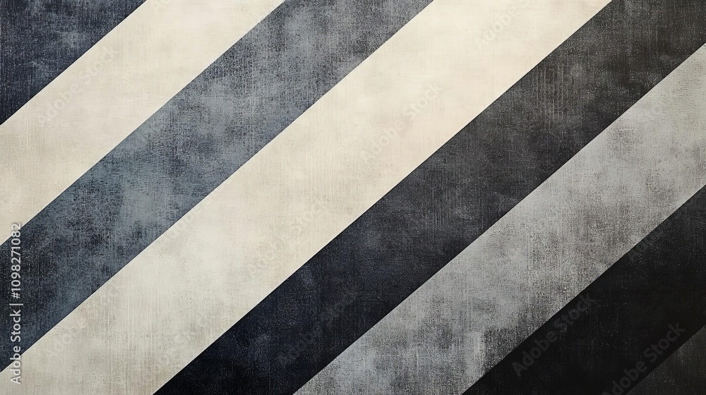 Poster a textured background featuring bold, diagonal stripes in contrasting colors, ideal for design proje